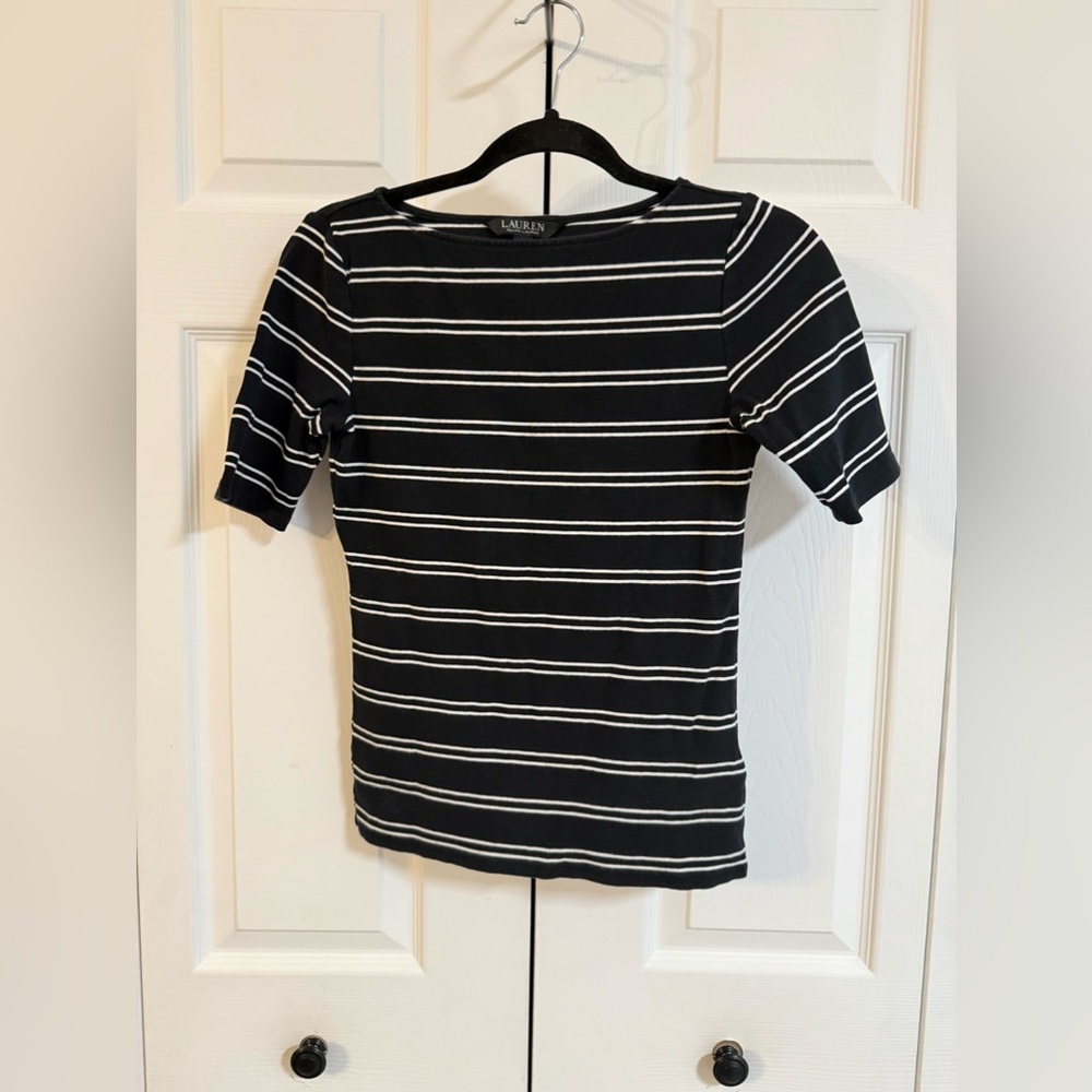 Ralph Lauren striped boat tee size S